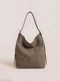 Large Canvas Tote Shoulder Bag Slouchy Relaxed Fit Hobo Bag